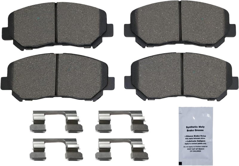 HUSCH D1623 Front Ceramic Brake Pads Kit Fit For Mazda CX-5 2013-2024 - Image 2